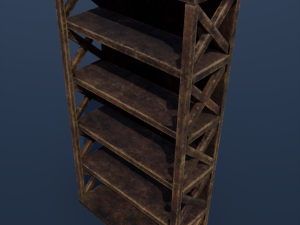pantry shelves 3D Model