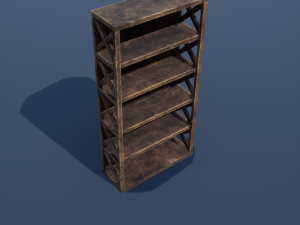 pantry shelves 3D Model