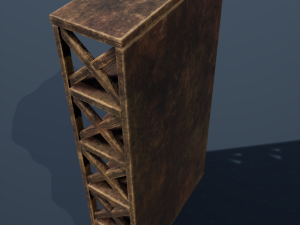 pantry shelves 3D Model
