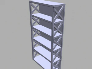 pantry shelves 3D Model