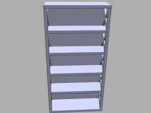 pantry shelves 3D Model