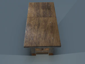 wooden table 3D Model