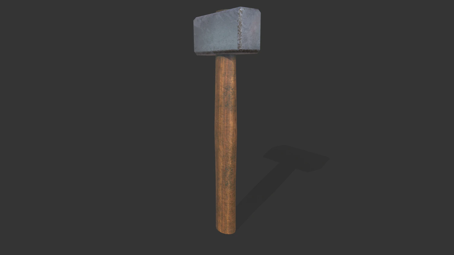old hammer 3D Model .c4d .max .obj .3ds .fbx .stl .blend 