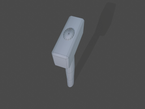 old hammer Model 3D