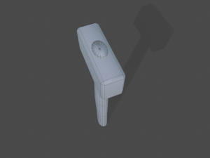 old hammer Model 3D