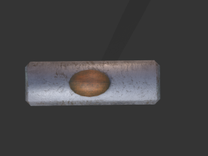 old hammer Model 3D