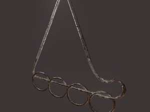 Hanging triangle decoration Model 3D