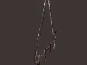 Hanging triangle decoration Model 3D