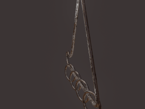 Hanging triangle decoration Model 3D