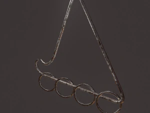 Hanging triangle decoration 3D Model