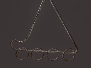 Hanging triangle decoration 3D Model
