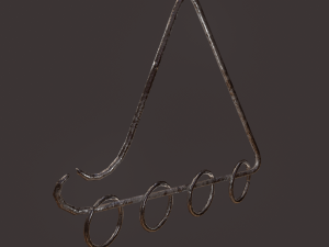 Hanging triangle decoration Model 3D