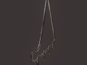 Hanging triangle decoration Model 3D