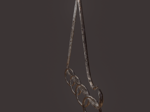 Hanging triangle decoration Model 3D