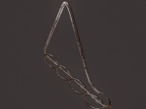 Hanging triangle decoration 3D Model