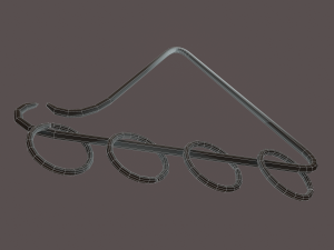 Hanging triangle decoration Model 3D