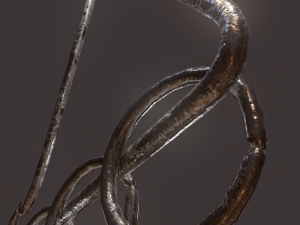 Hanging triangle decoration Model 3D