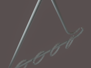 Hanging triangle decoration Model 3D