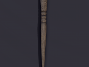 Medieval needles and make up scoop 3D 模型