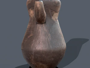 Średniowieczny dzbanek Model 3D