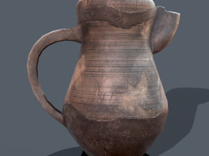 Medieval jug 3Dモデル