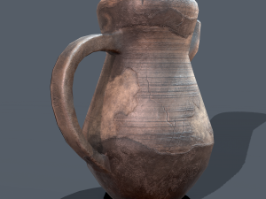 Medieval jug 3Dモデル