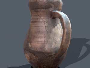 Medieval jug 3Dモデル