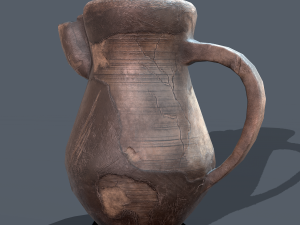 Medieval jug 3Dモデル