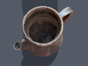 Medieval jug 3Dモデル