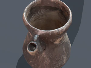 Średniowieczny dzbanek Model 3D