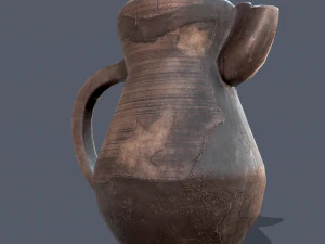 Średniowieczny dzbanek Model 3D