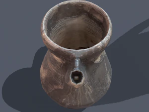 Średniowieczny dzbanek Model 3D