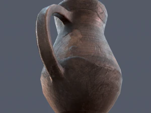 Średniowieczny dzbanek Model 3D