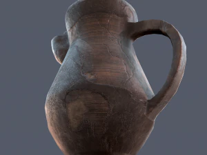 Średniowieczny dzbanek Model 3D