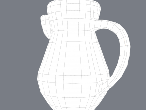 Medieval jug 3Dモデル