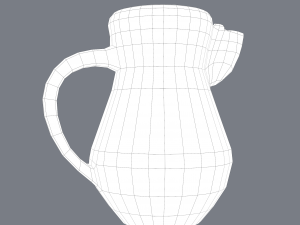 Medieval jug 3Dモデル