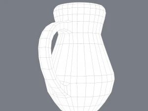 Średniowieczny dzbanek Model 3D