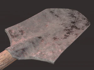 Medieval shovel 3D Model