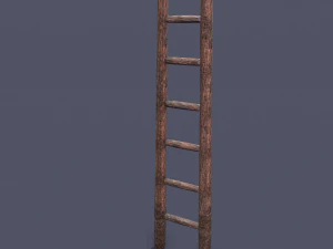 Medieval ladder 3D Model