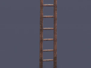 Medieval ladder 3D Model