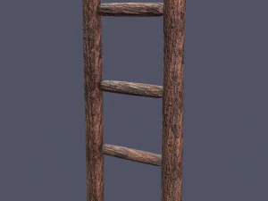Medieval ladder 3D Model