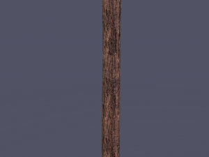Medieval ladder 3D-Modell