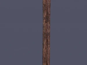 Medieval ladder 3D Model