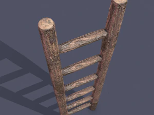 Medieval ladder 3D Model