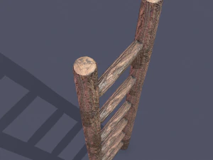 Medieval ladder 3D Model