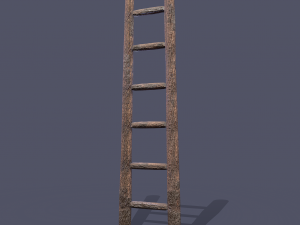 Medieval ladder 3D-Modell