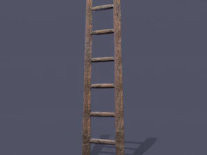 Medieval ladder 3D Model
