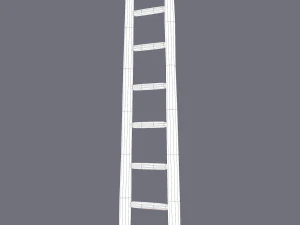 Medieval ladder 3D Model