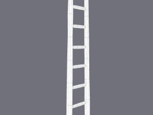 Medieval ladder 3D Model