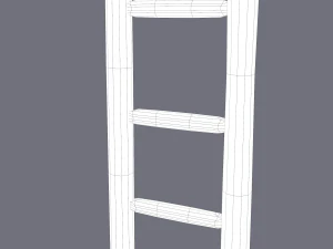 Medieval ladder 3D Model